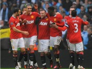 Bóng đá anh, ngoại hạng anh, lịch thi đấu euro 2012, Man City 2-3 Man Utd: Phục hận chưa... sướng!